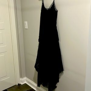 Authentic Derek Lam Black Lace Inset Dress